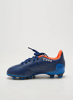 Baskets sport football bout rond bleu ADIDAS enfant