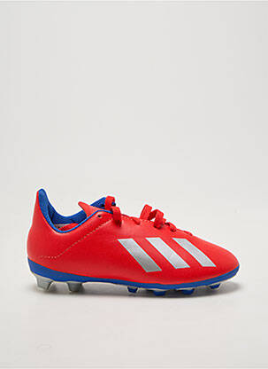 Baskets sport football bout rond rouge ADIDAS enfant