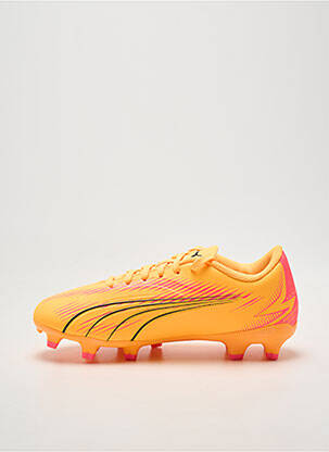 Baskets bout rond bout rond orange PUMA enfant