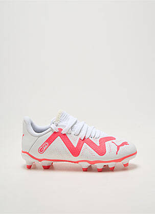 Baskets bout rond bout rond rose PUMA enfant