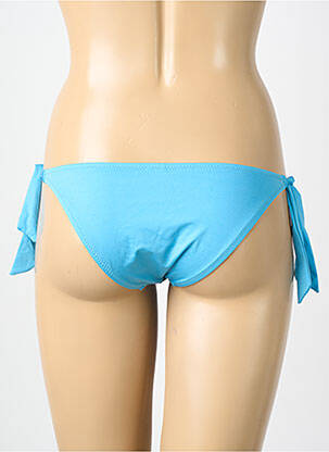 Bas de maillot de bain stretch bikini bleu GENIUS femme