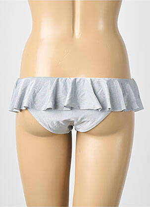 Bas de maillot de bain stretch culotte gris GENIUS femme