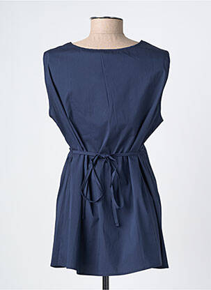 Tunique maternité col v bleu ATTESA femme