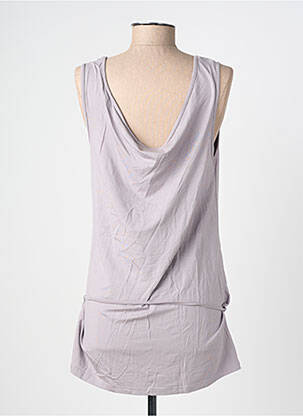 Tunique maternité tissage jersey gris DE MOIS EN MOI femme