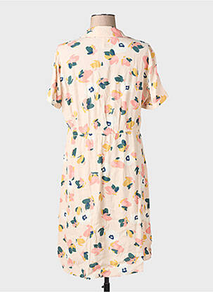 Robe maternité manches courtes rose SERAPHINE femme