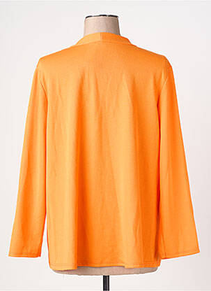 Gilet maternité coupe droite orange NUOVA COLLEZIONE femme