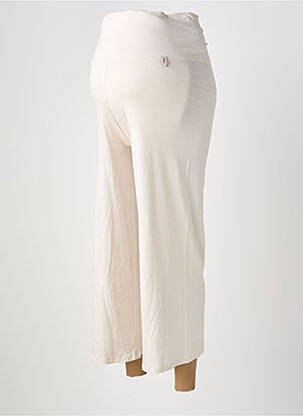Pantalon maternité slim beige CACHE COEUR femme