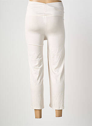 Pantalon maternité slim beige CACHE COEUR femme
