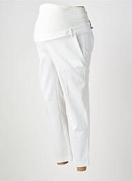 Pantalon maternité slim blanc ATTESA femme