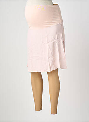 Jupe maternité tissage crêpe rose PAS DE DEUX femme