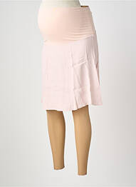 Jupe maternité tissage crêpe rose PAS DE DEUX femme