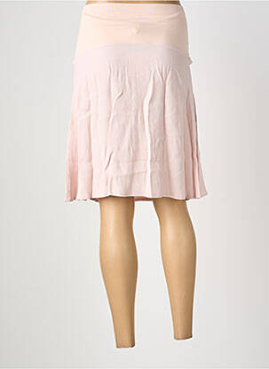 Jupe maternité tissage crêpe rose PAS DE DEUX femme