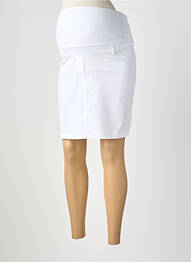 Jupe maternité coupe droite blanc BALLOON femme