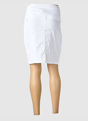 Jupe maternité coupe droite blanc BALLOON femme