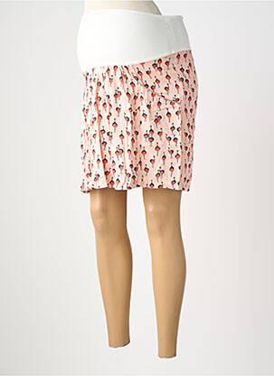 Jupe maternité tissage popeline orange BALLOON femme