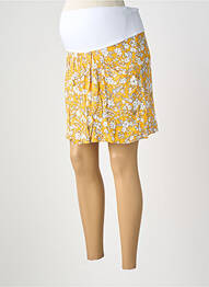 Jupe maternité imprimé fleurs jaune BALLOON femme