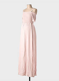 Robe maternité manches courtes rose SERAPHINE femme