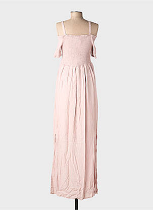 Robe maternité manches courtes rose SERAPHINE femme