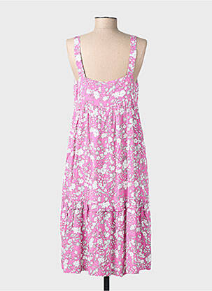 Robe maternité col v rose BALLOON femme