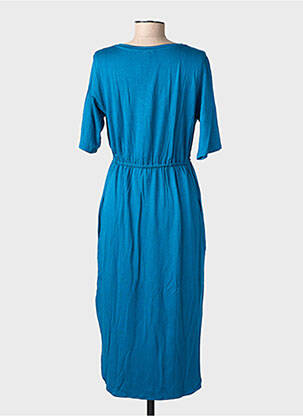 Robe maternité stretch bleu SERAPHINE femme