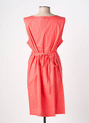 Robe maternité col v orange ATTESA femme