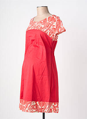 Robe maternité stretch rouge POMKIN femme