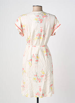 Robe maternité col v blanc SERAPHINE femme