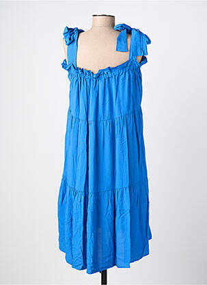 Robe maternité sans manche bleu PIETRO BRUNELLI femme