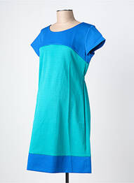 Robe maternité stretch bleu POMKIN femme