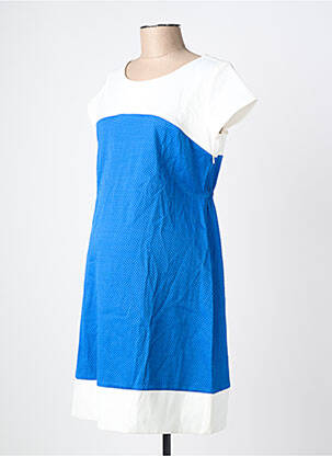 Robe maternité stretch blanc POMKIN femme