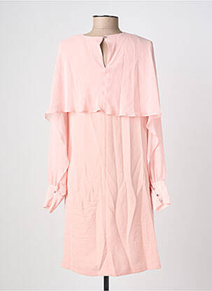 Robe maternité col rond rose PIETRO BRUNELLI femme