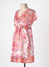 Robe maternité col v rouge BALLOON femme