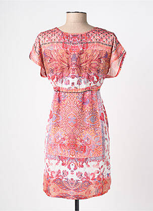 Robe maternité col v rouge BALLOON femme