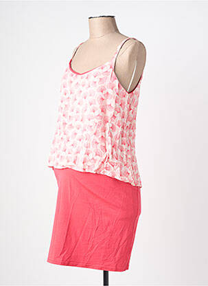 Robe maternité stretch rose BALLOON femme
