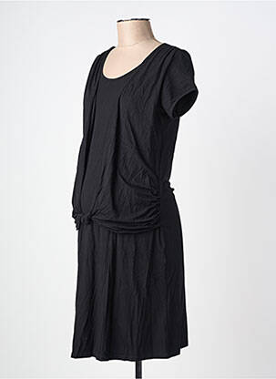 Robe maternité stretch noir BALLOON femme