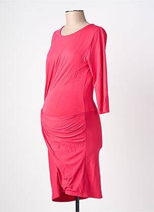 Robe maternité stretch rose BALLOON femme