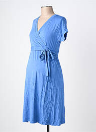 Robe maternité stretch bleu PIETRO BRUNELLI femme