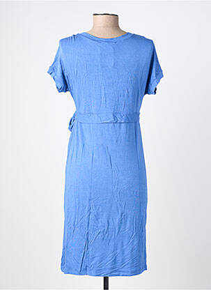 Robe maternité stretch bleu PIETRO BRUNELLI femme
