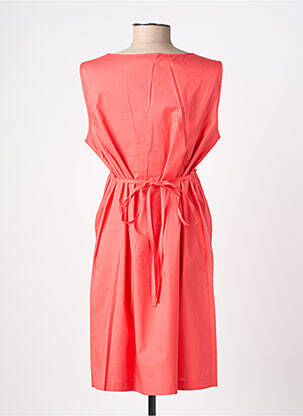 Robe maternité sans manche orange ATTESA femme