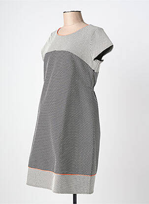 Robe maternité stretch gris POMKIN femme