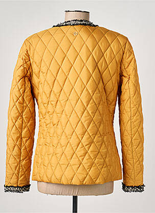 Doudoune poches sans capuche jaune CONCEPT K femme