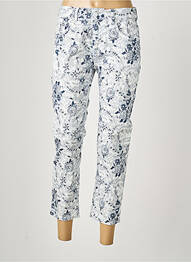 Jeans coupe slim stretch taille normale bleu S.QUISE femme