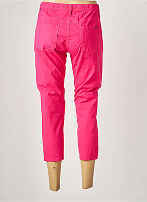 Jegging tissage popeline taille basse rose S.QUISE femme