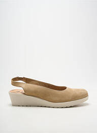 Sandales/nu pieds talon de 4 à 6cm beige HIRICA femme