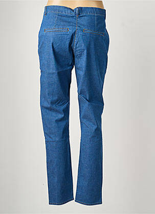 Pantalon chino tissage popeline taille normale bleu LE PETIT BAIGNEUR femme