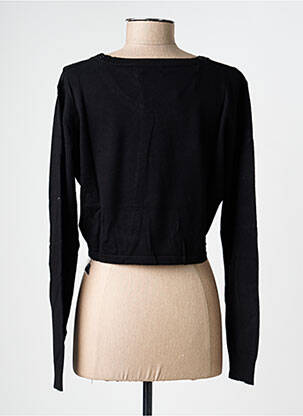Boléro col rond noir PAUL BRIAL femme