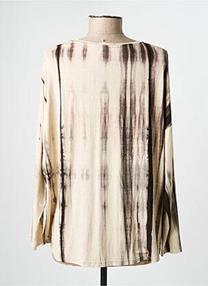 T-shirt manches longues manches longues beige SEE THE MOON femme