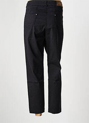 Pantalon 7/8 stretch taille normale noir PAUL BRIAL femme