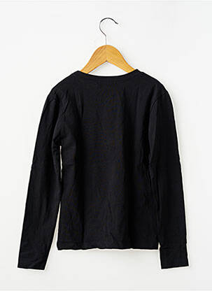 Top manches longues manches longues noir SQUARED & CUBED fille