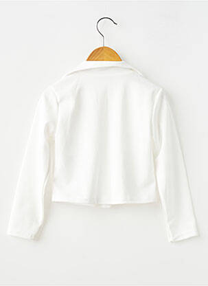 Blazer coupe droite blanc MAELYS PARIS fille